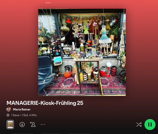 MANAGERIE's Frühlingsplaylist 2025 auf Spotify