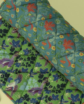 Baumwollmatte TAPIS DE YOGA - Ancolie Vibrant Green