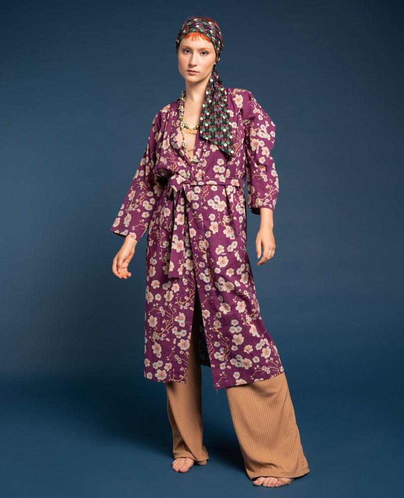 Kimono, Morgenmantel, Bademantel von Les Touristes Paris – 100% Baumwolle