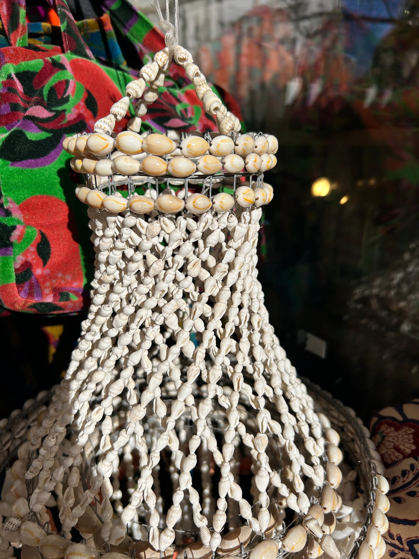Muschel Chandelier Vintage
