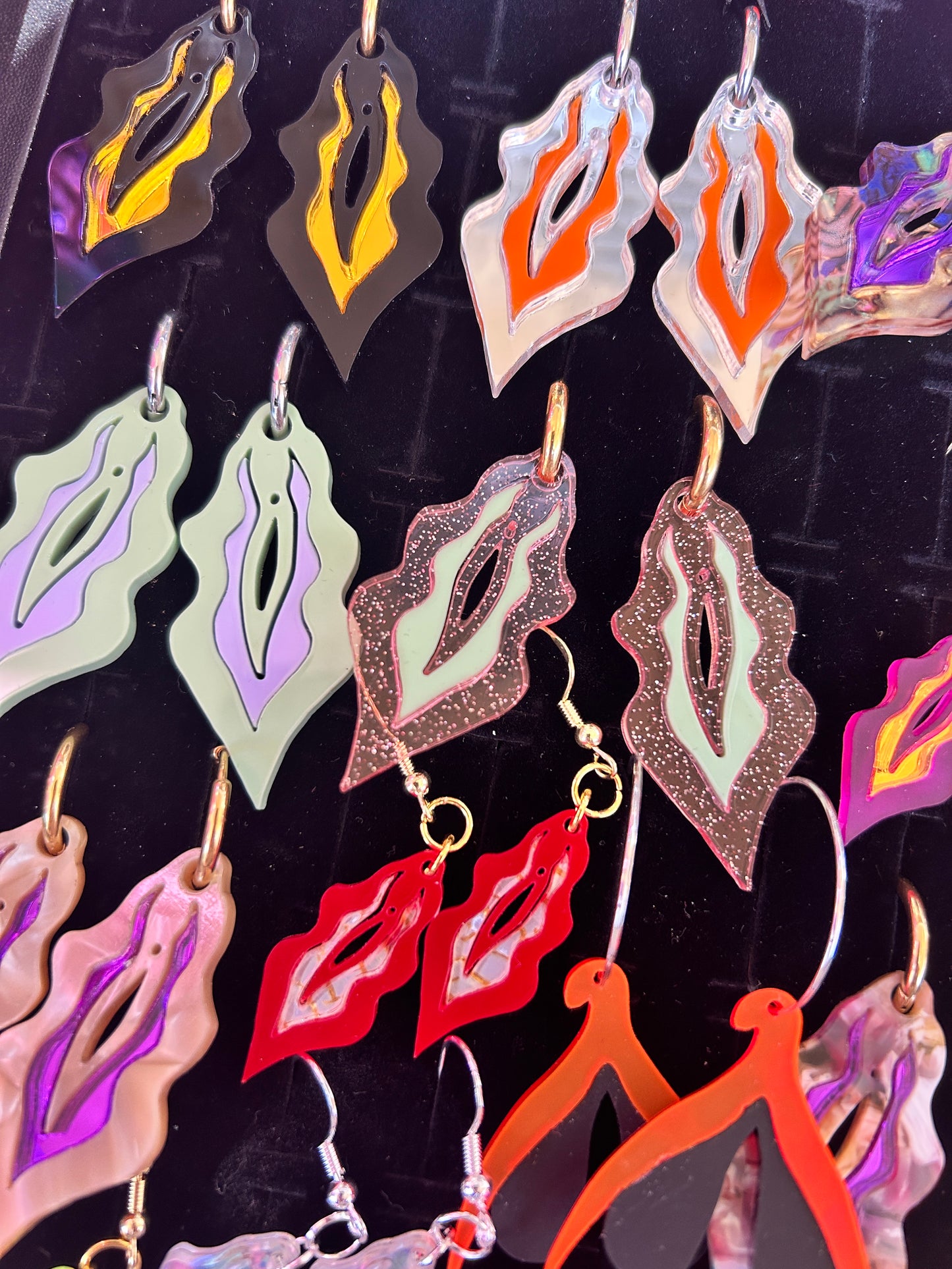 Vulva Ohrringe