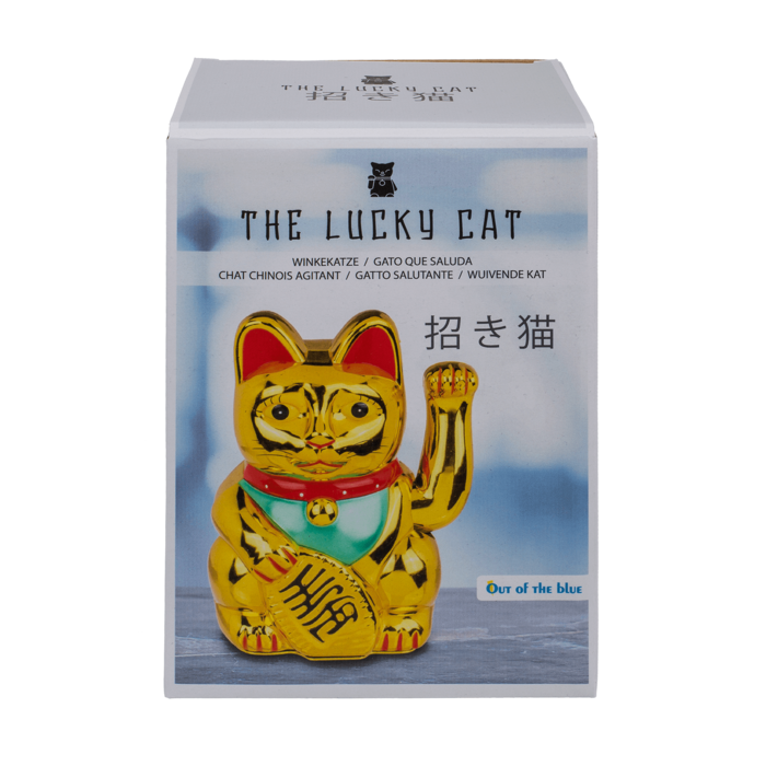 Goldene Winkekatze