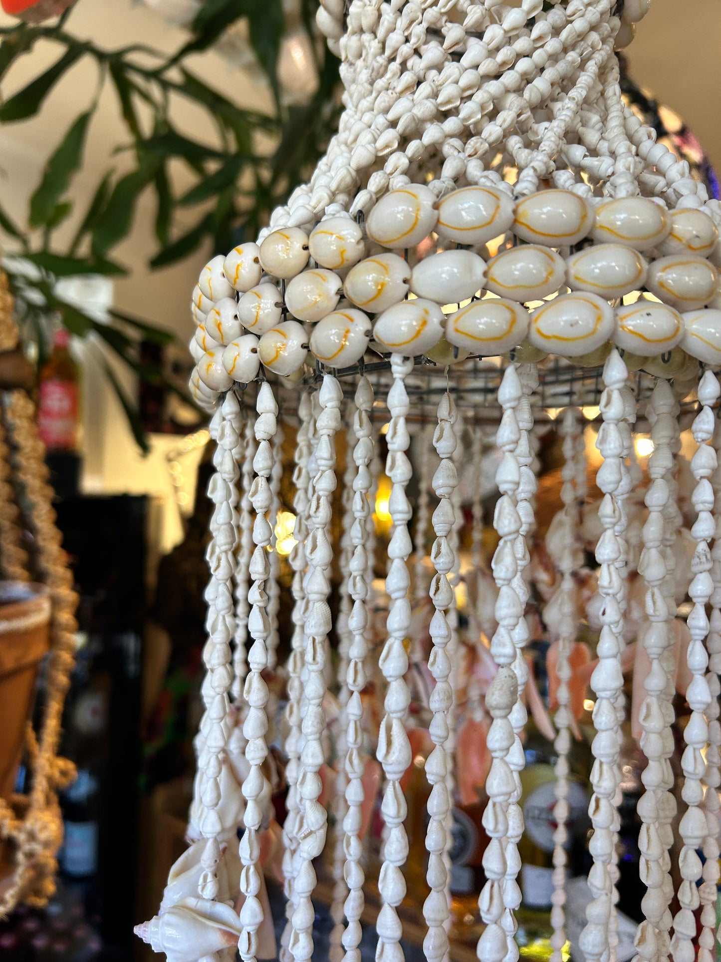Muschel Chandelier Vintage