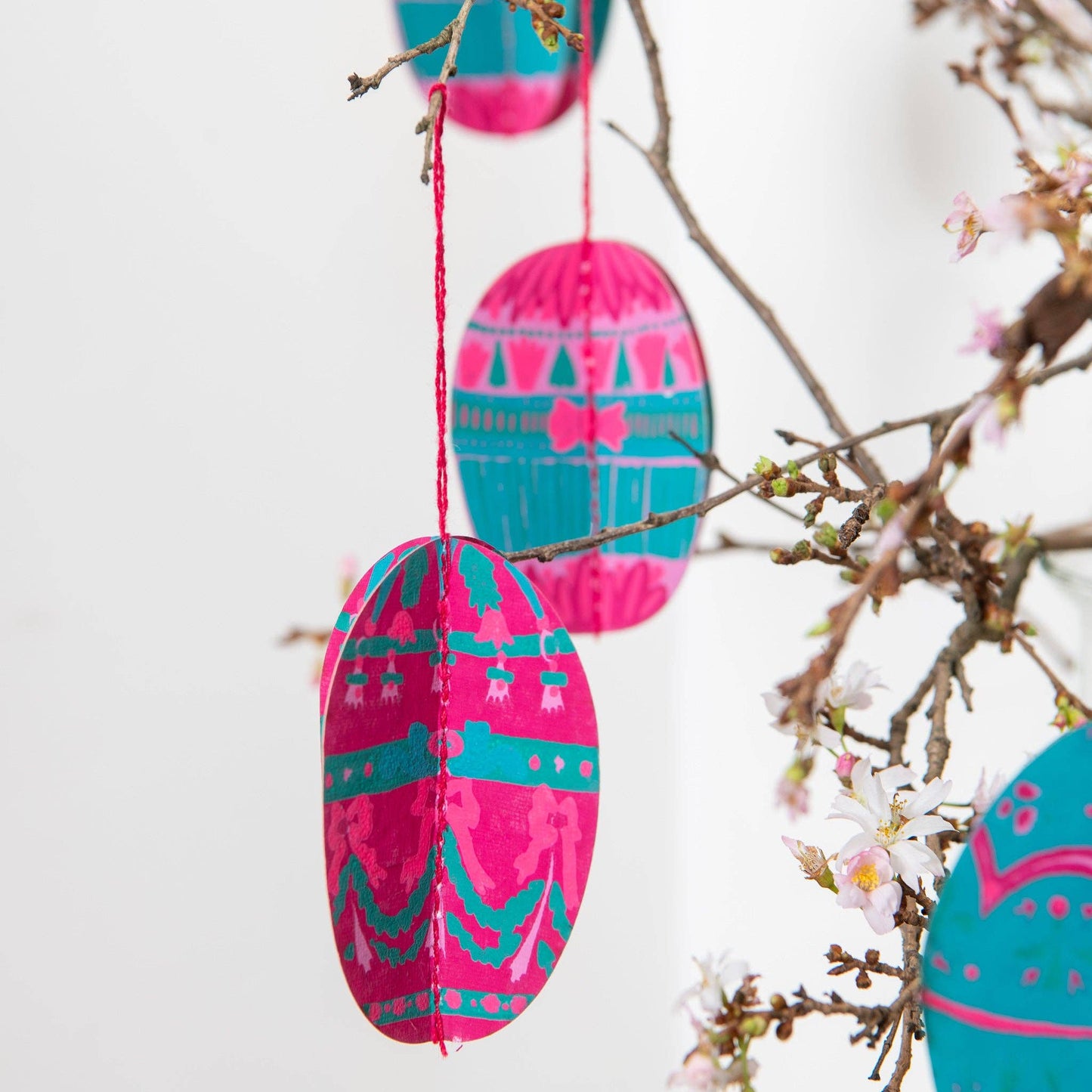 Osterei-Papierschmuck