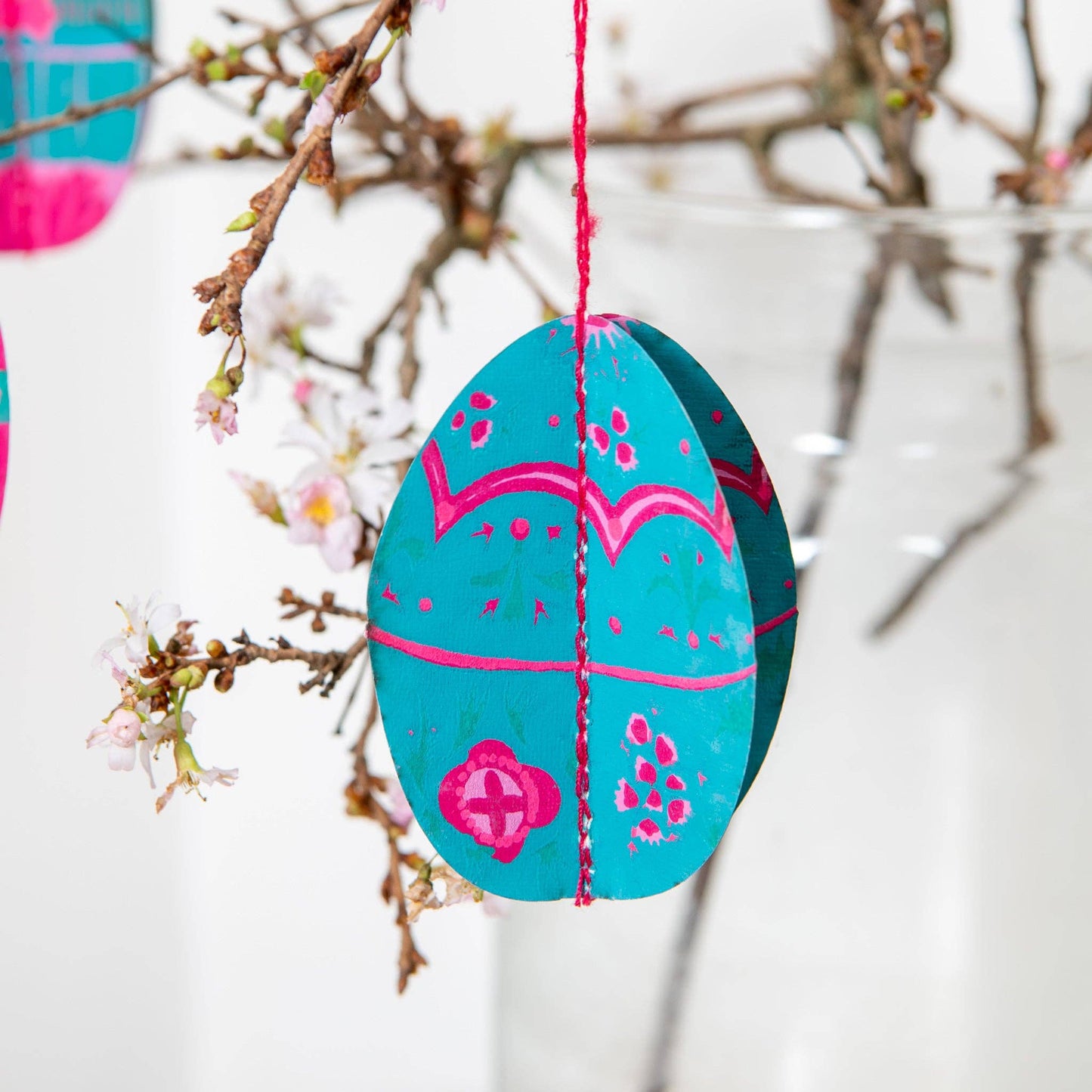 Osterei-Papierschmuck