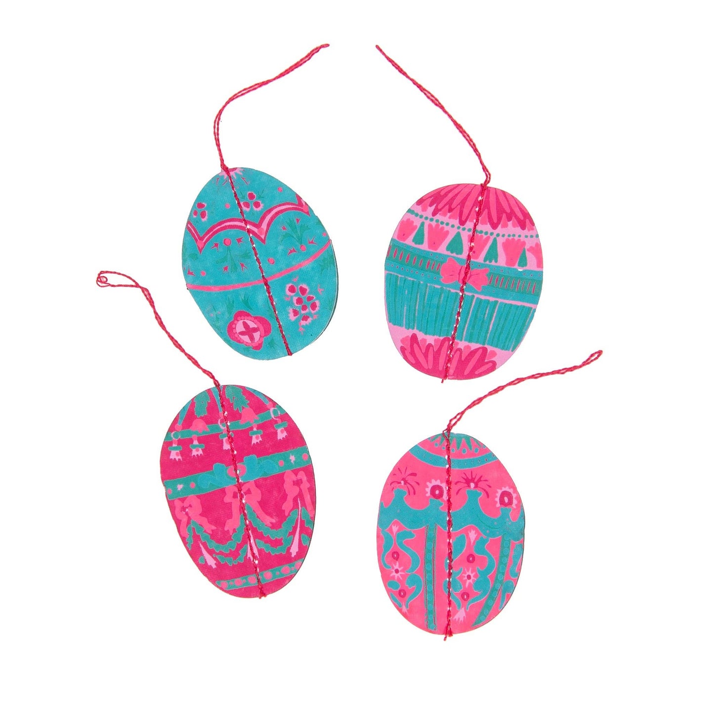 Osterei-Papierschmuck