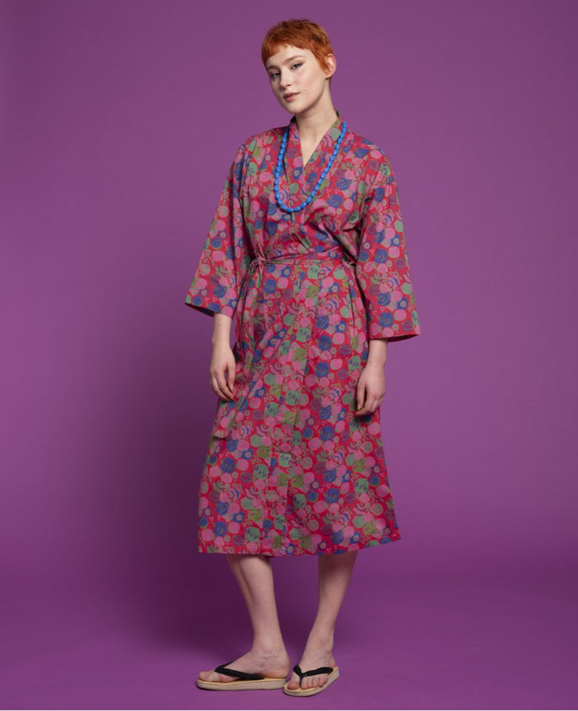 Kimono, Morgenmantel, Bademantel von Les Touristes Paris – 100% Baumwolle