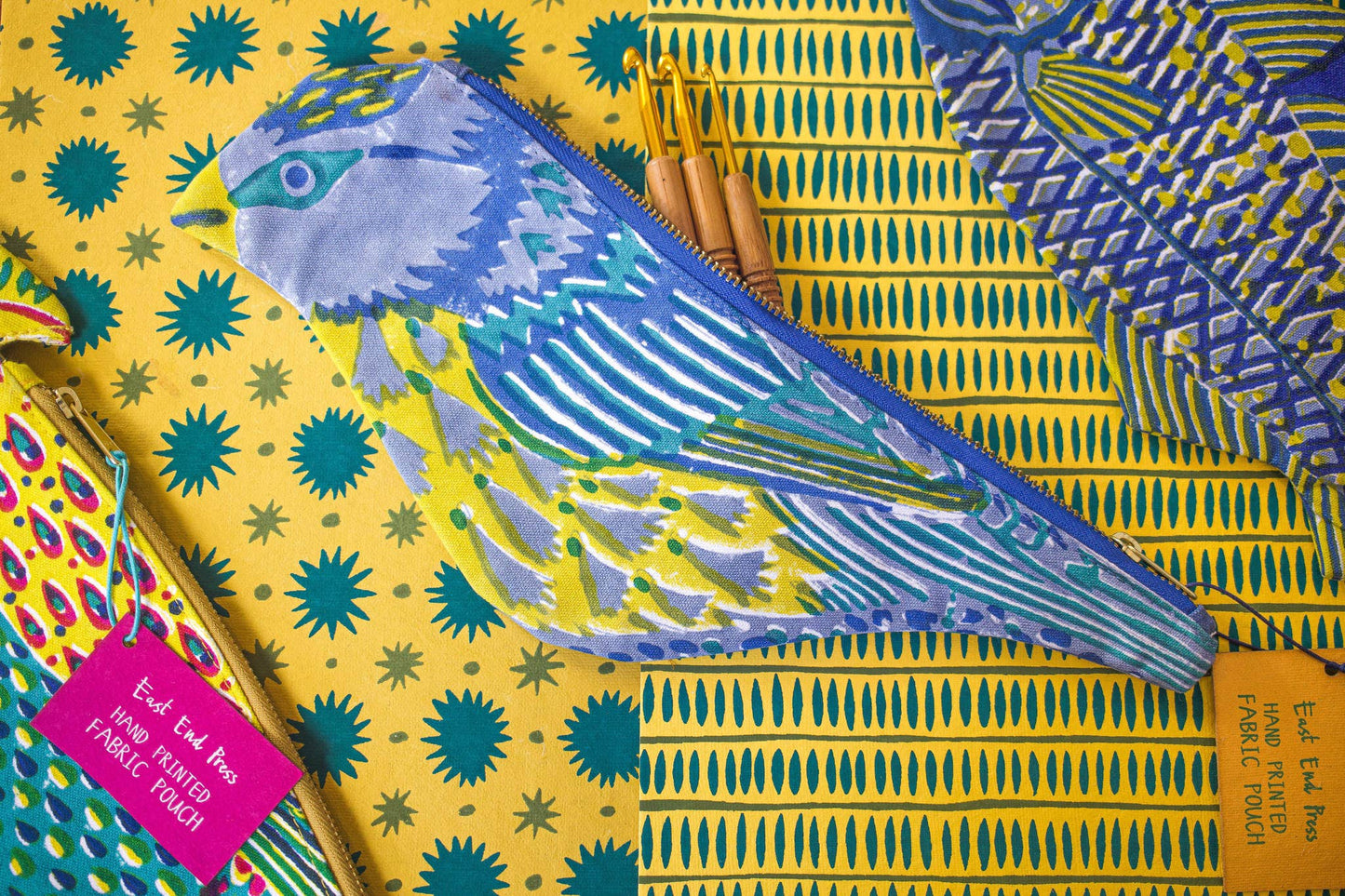 Stofftasche Blue Tit