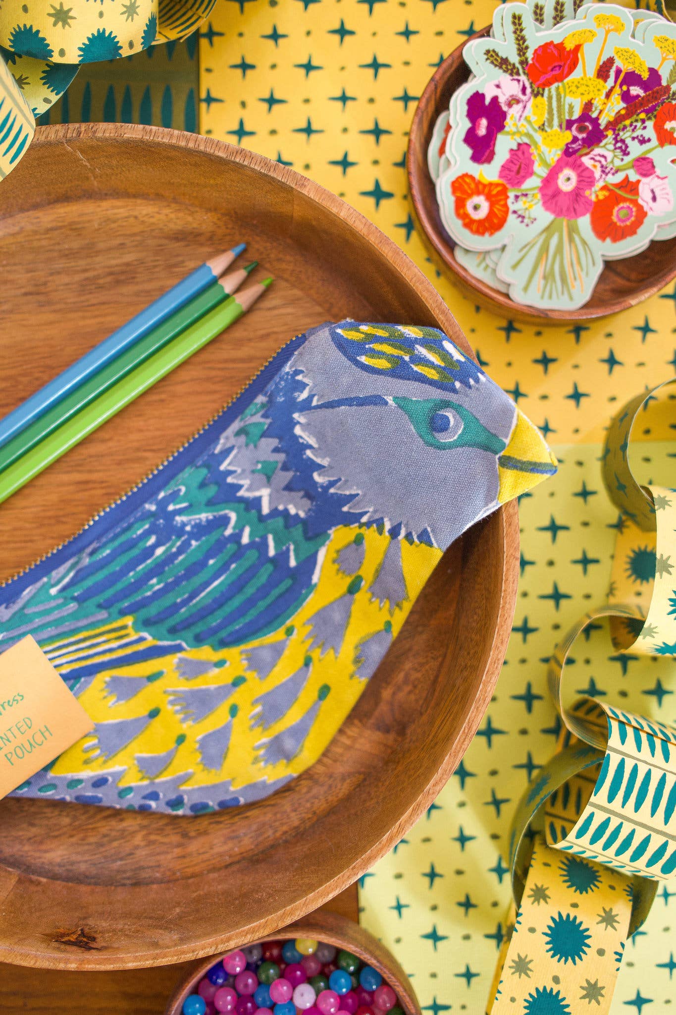 Stofftasche Blue Tit