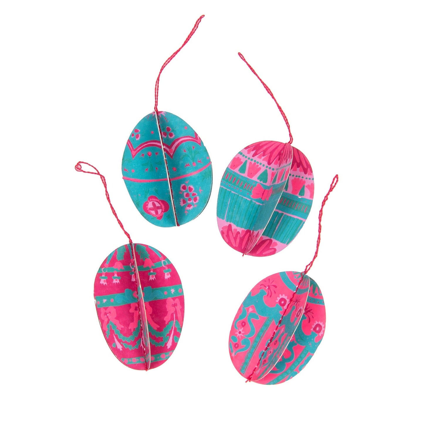 Osterei-Papierschmuck