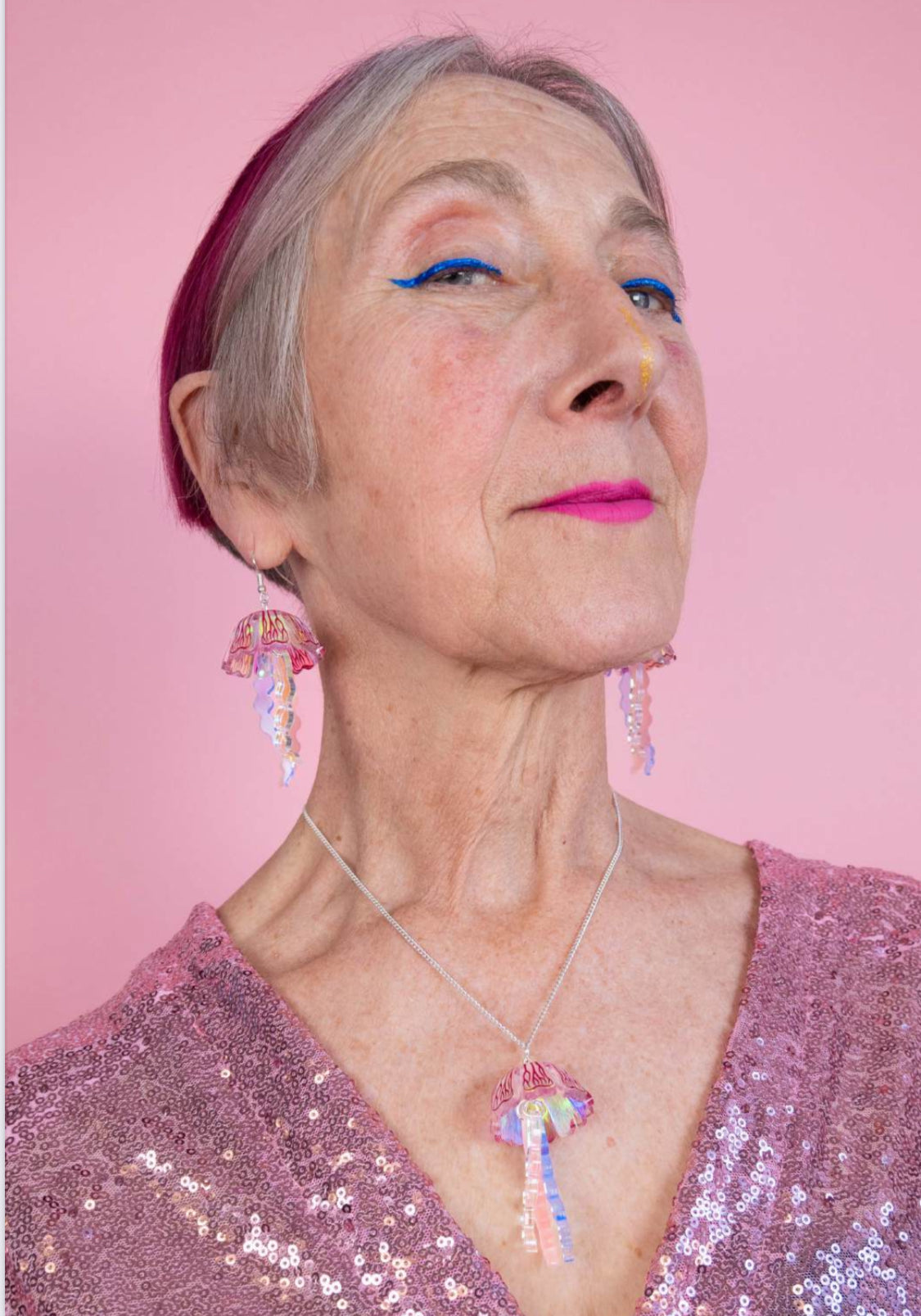 Yeiii – back in stock: the Moon Jellyfish Earrings from Tatty Devine