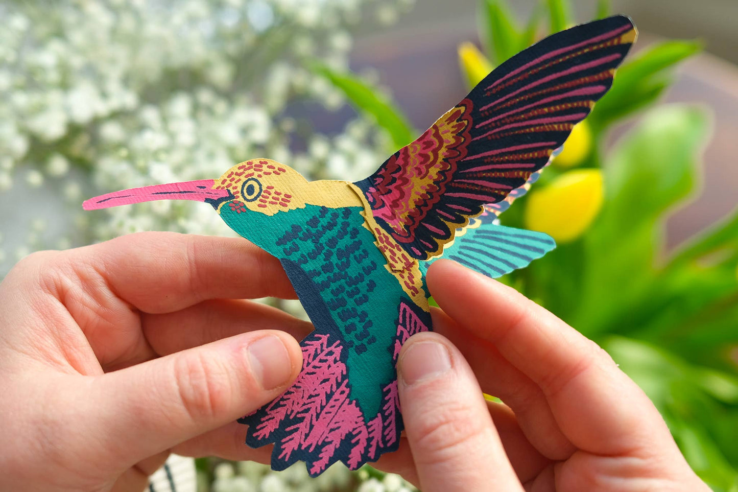 Kolibri-Grußkarte: C5