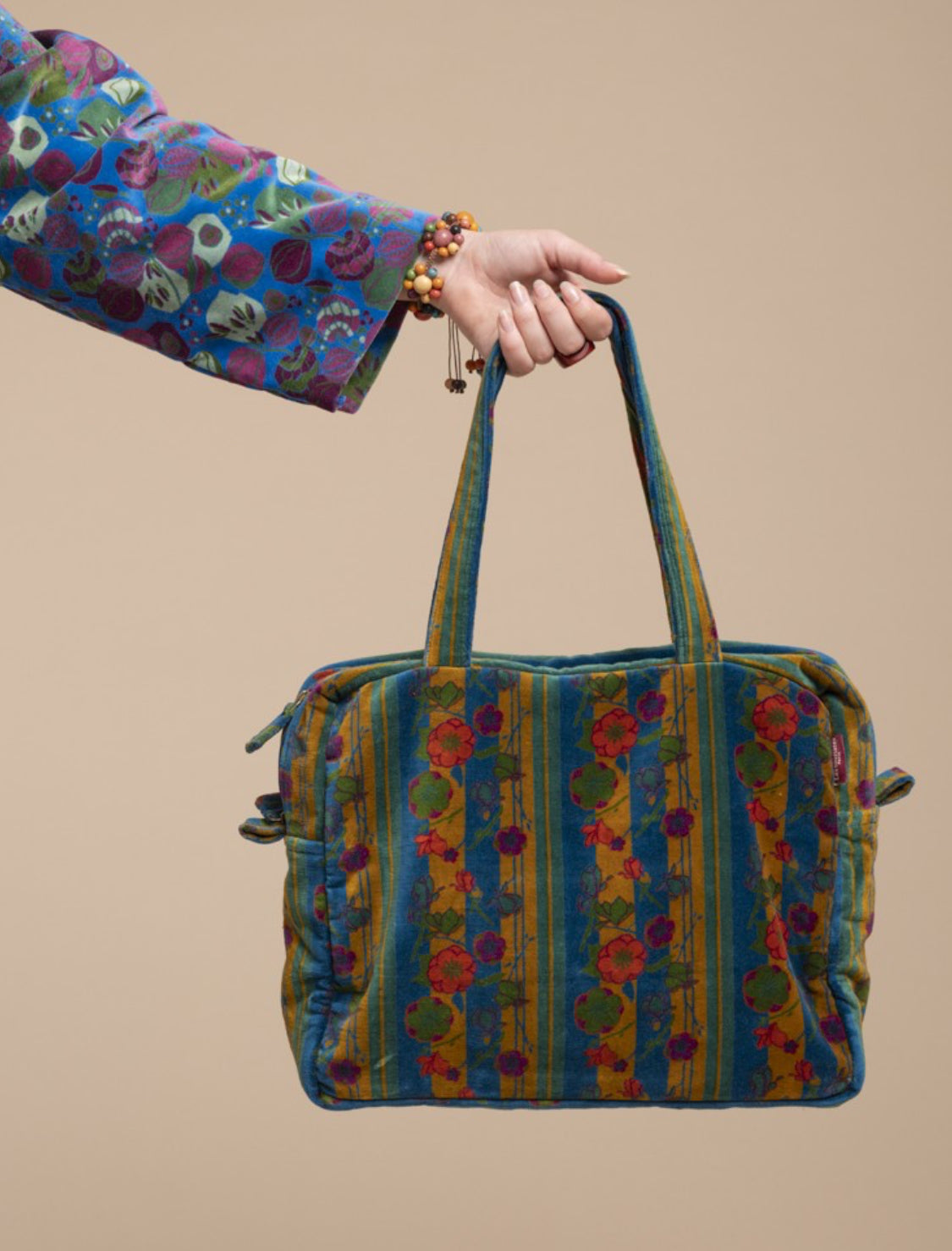 (Akten-)Tasche von Les Touristes Paris – 100% Baumwolle