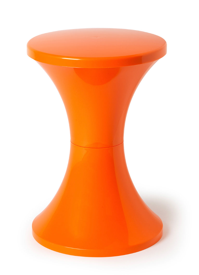 Designklassiker Hocker Tam Tam POP mit Stauraum, Stapelbar, leicht