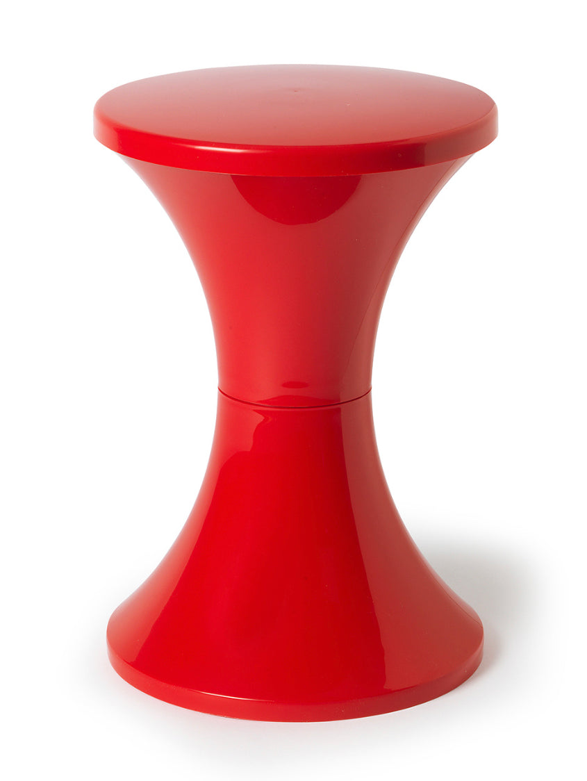 Designklassiker Hocker Tam Tam POP mit Stauraum, Stapelbar, leicht