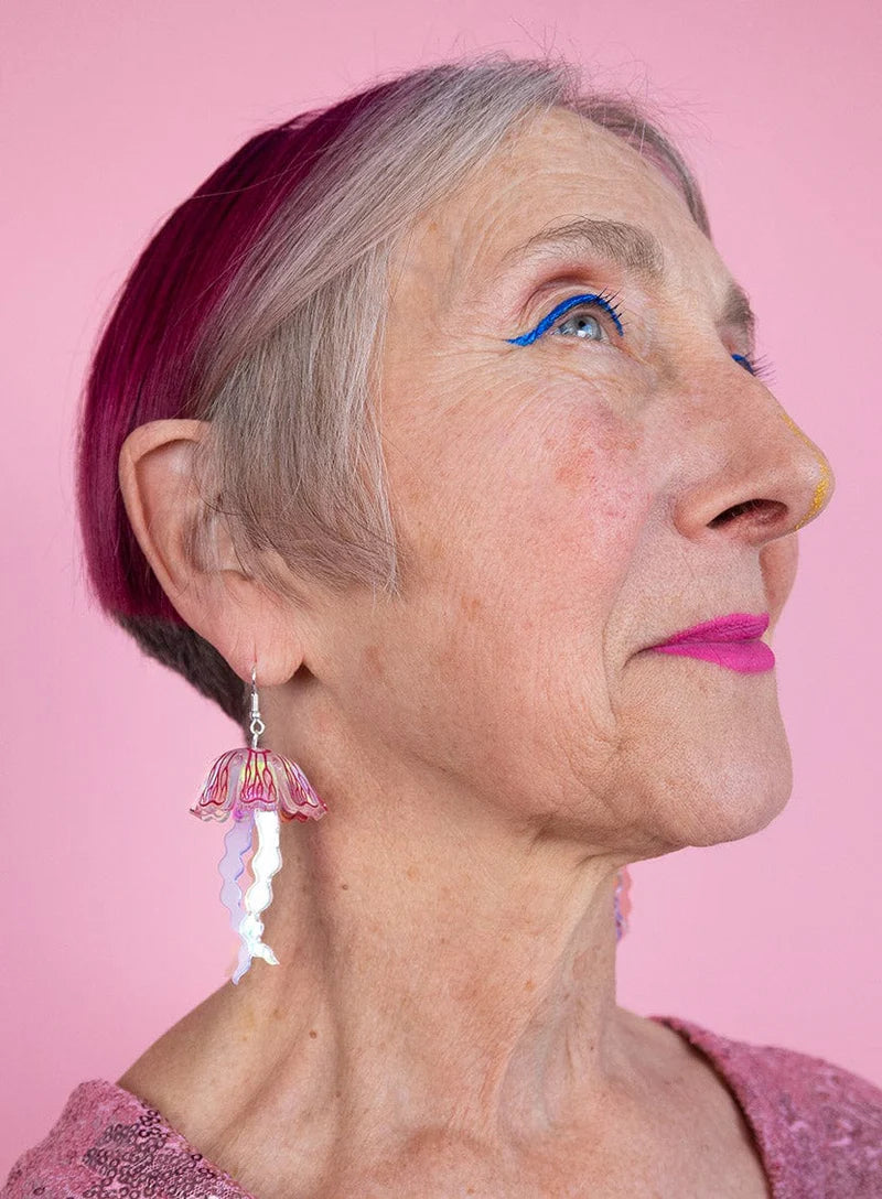 Yeiii – back in stock: the Moon Jellyfish Earrings from Tatty Devine