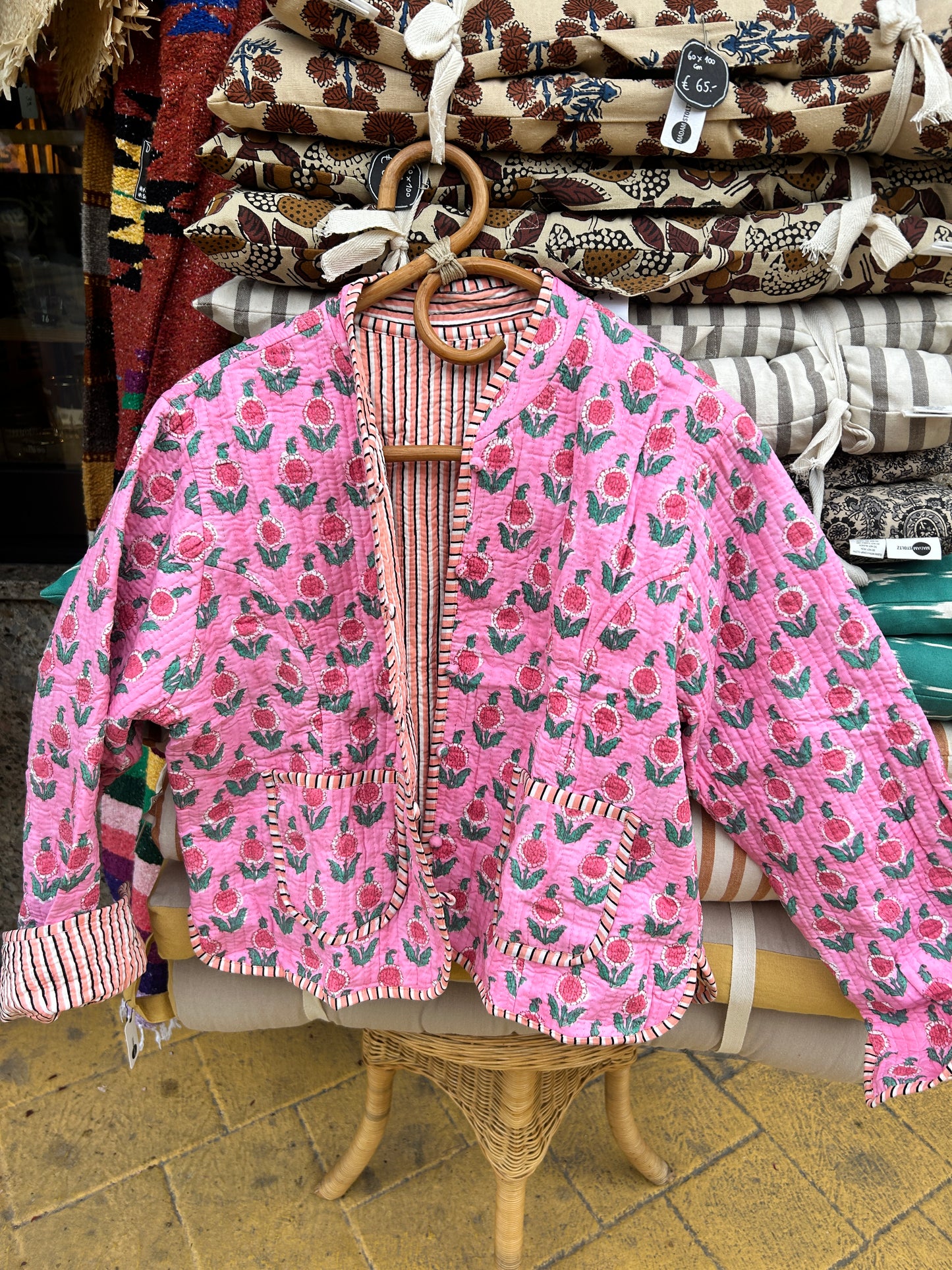 Baumwoll-Steppjacke