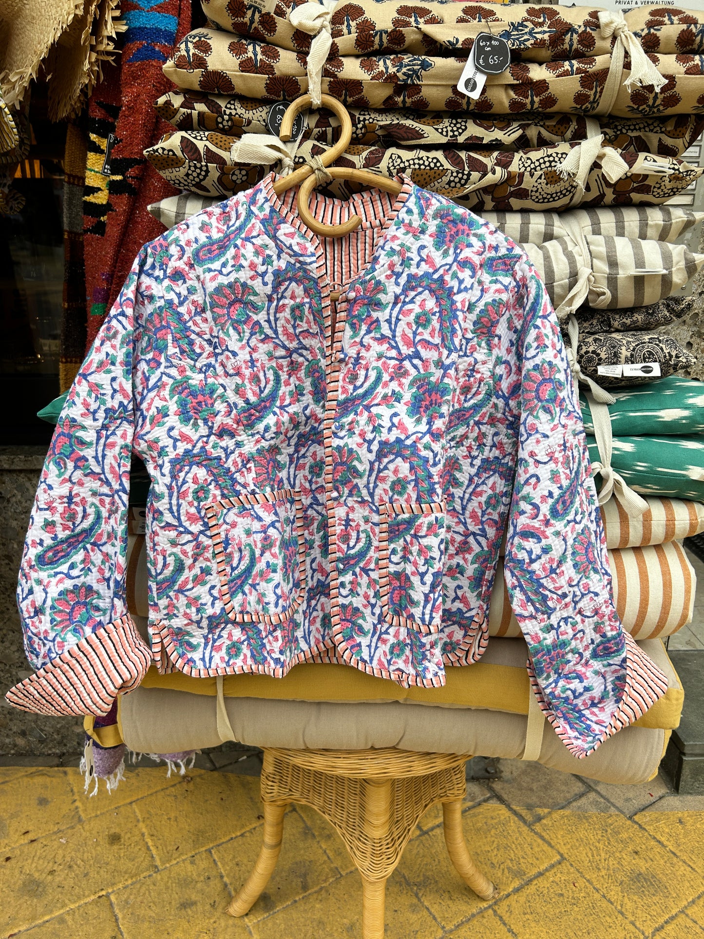 Baumwoll-Steppjacke