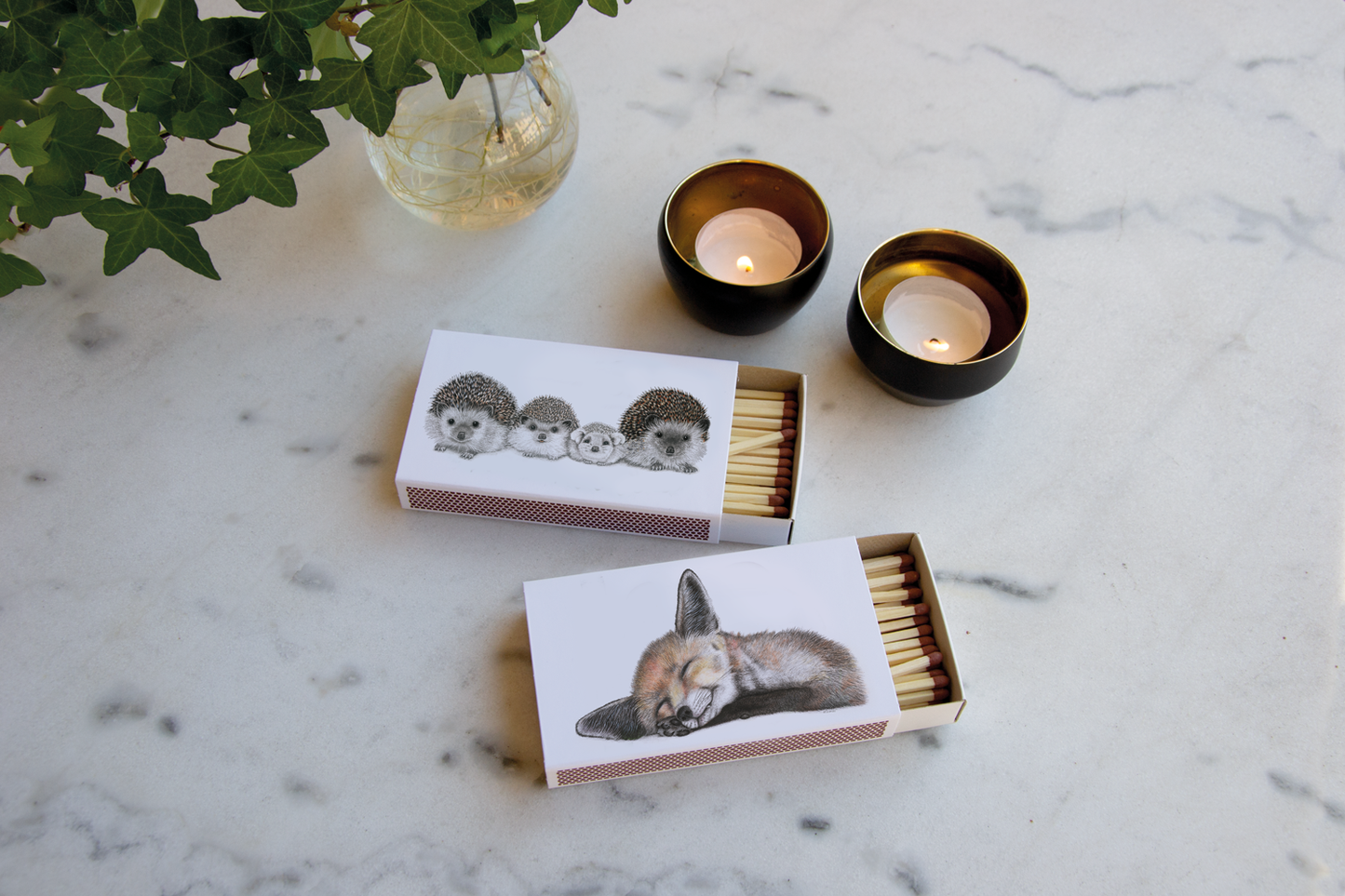 Felix der Fuchs - Streichholzschachtel/Zünder