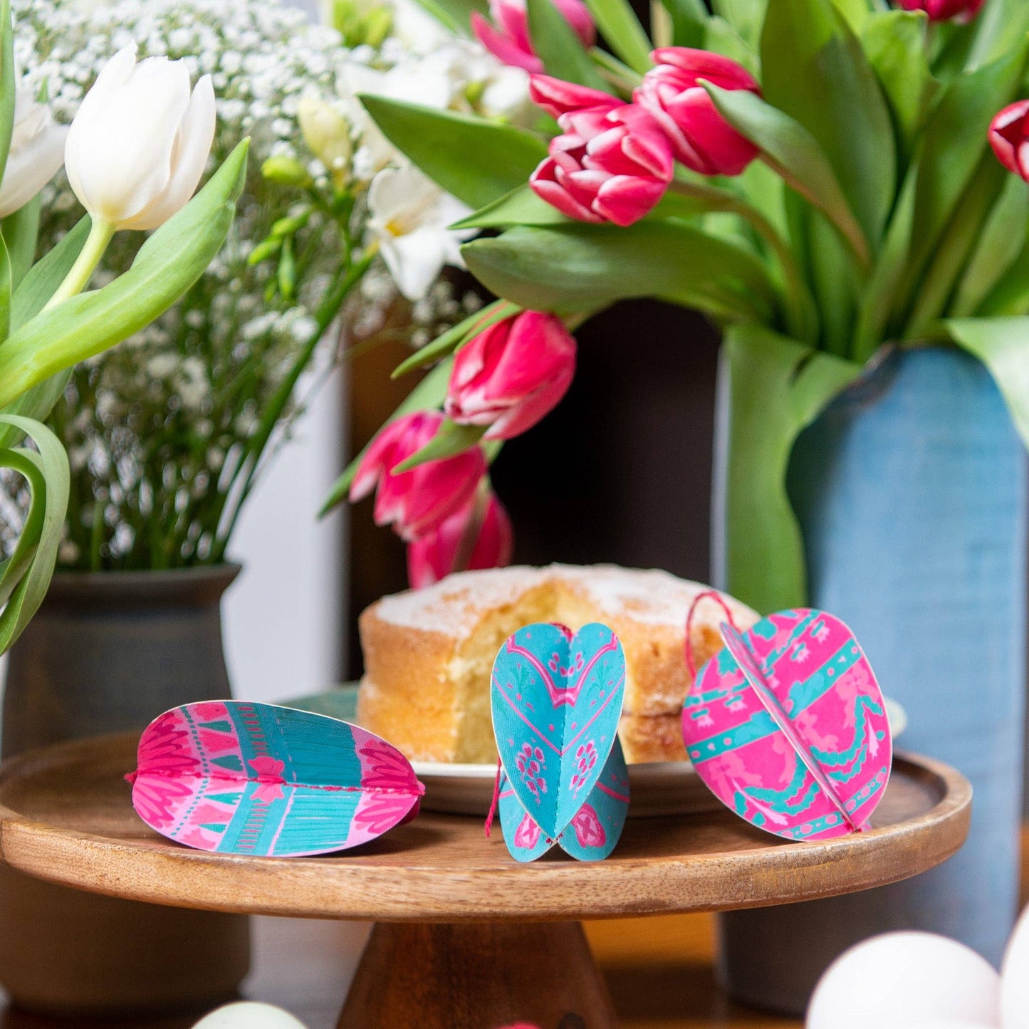 Osterei-Papierschmuck