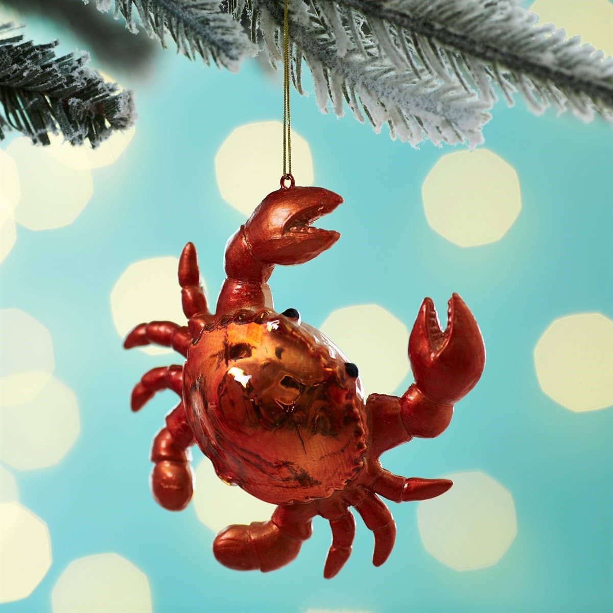Cooper Krabbenförmige Christbaumkugel