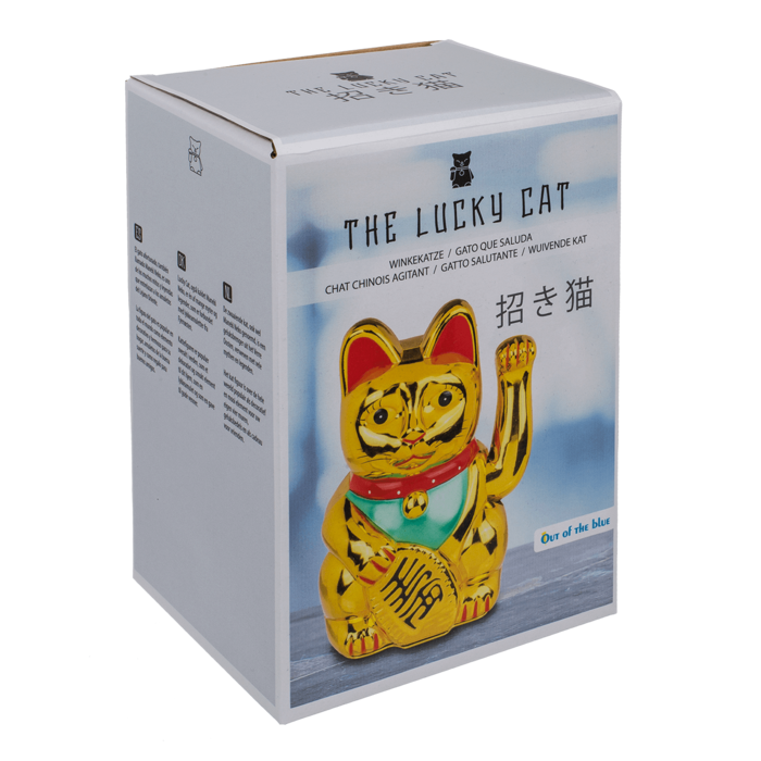 Goldene Winkekatze