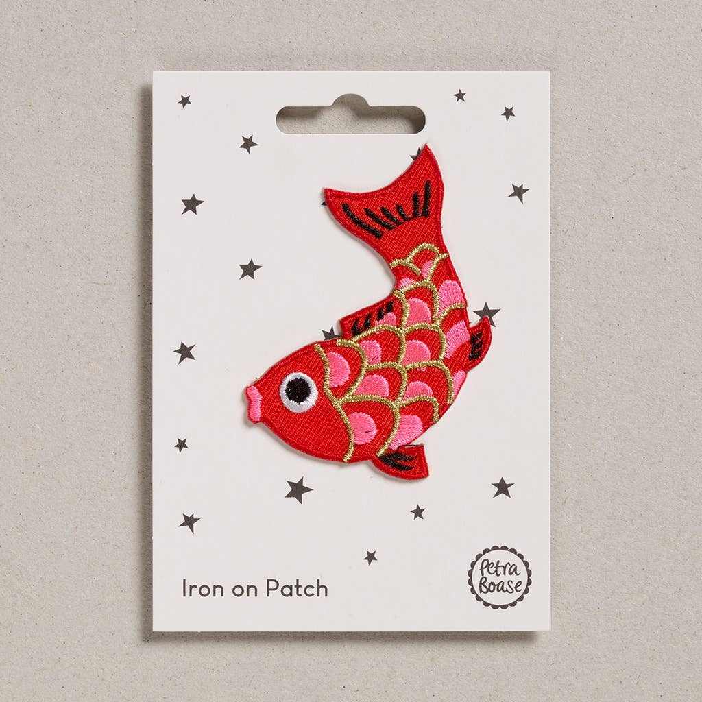Bügelpatch – Koi Fish