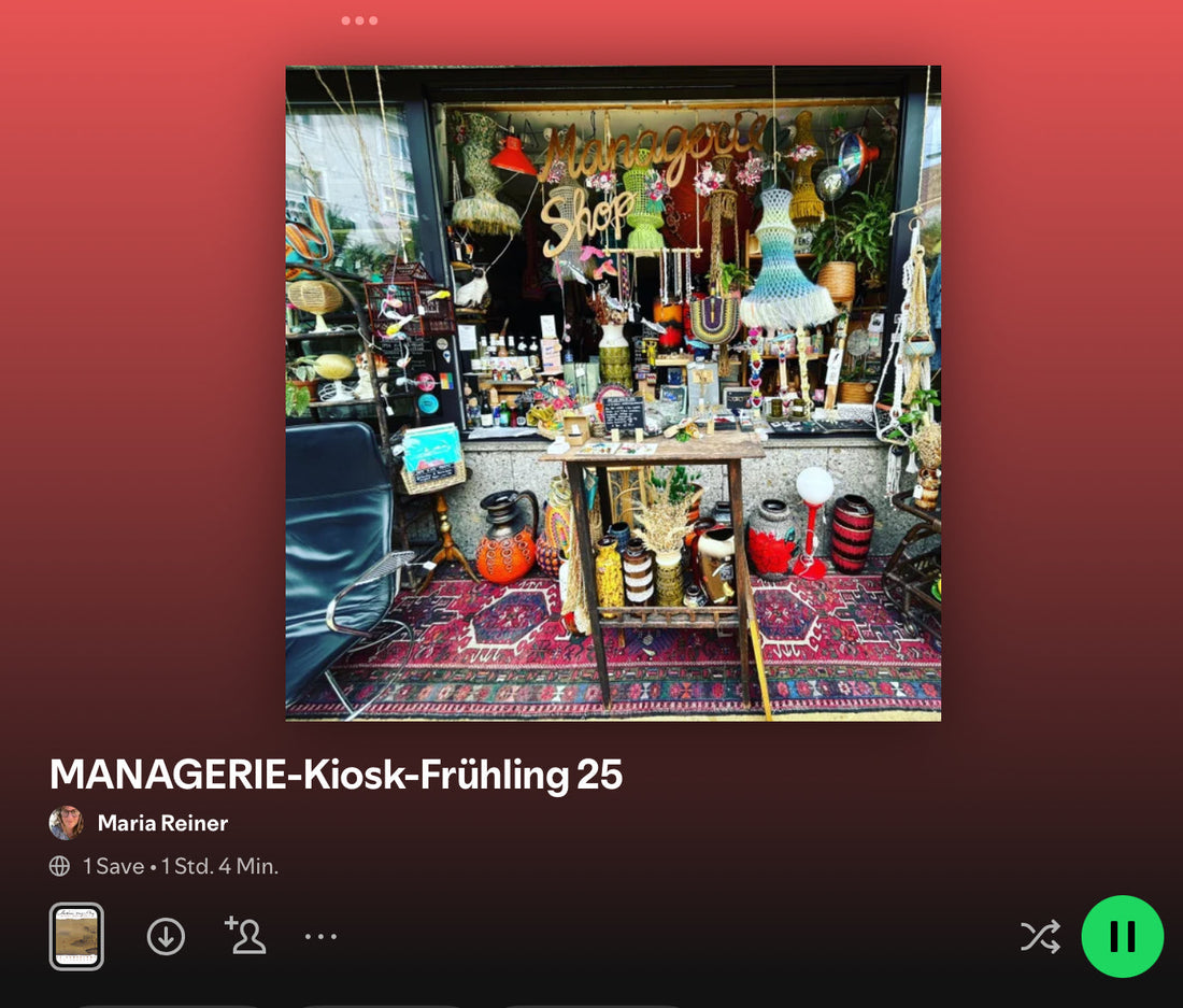 MANAGERIE's Frühlingsplaylist 2025 auf Spotify