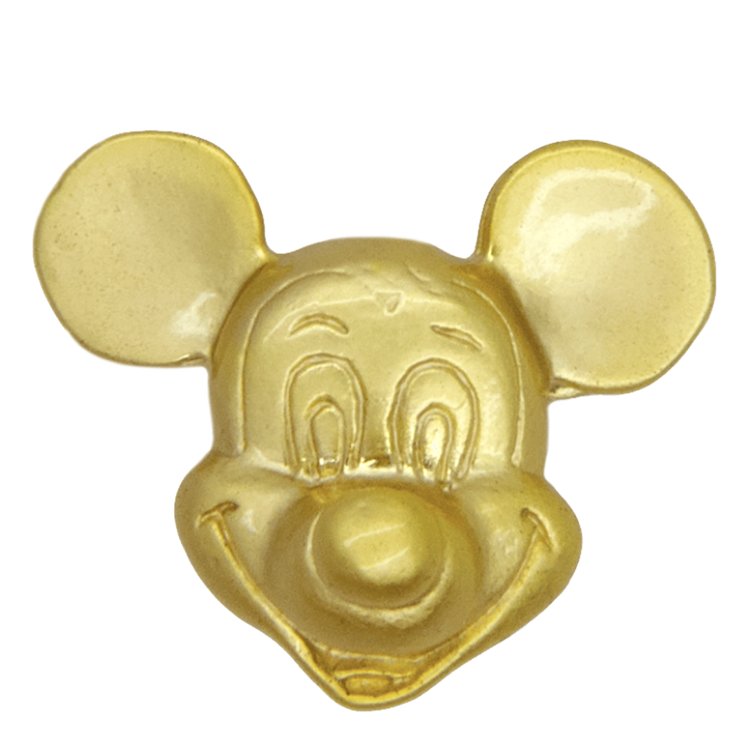 Mickey Maus Pin 3D Gold