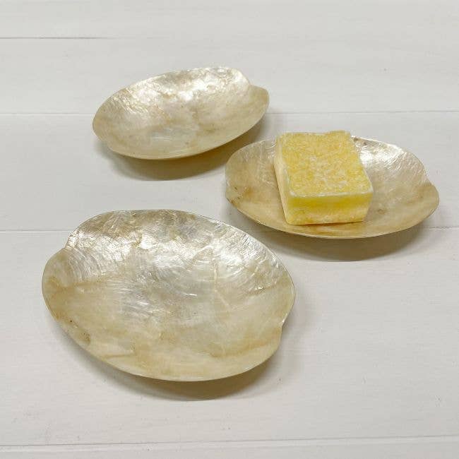 Schaaltje Schelp Capiz XS Gold: Stern