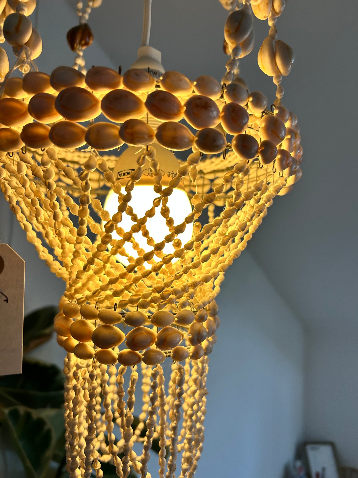 Muschel Chandelier Vintage