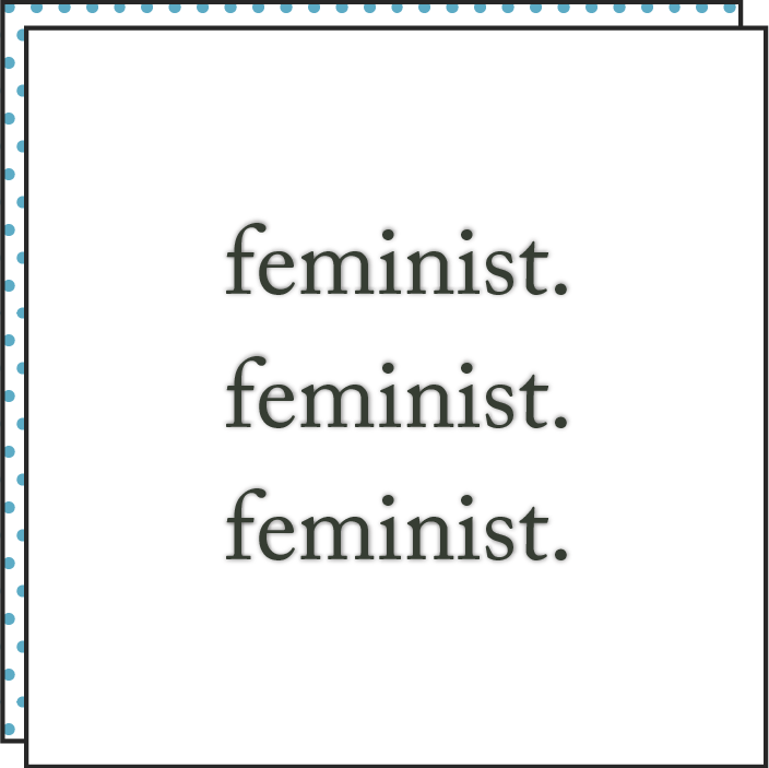 FEMINISTISCHES Tattoo (2er-Pack)