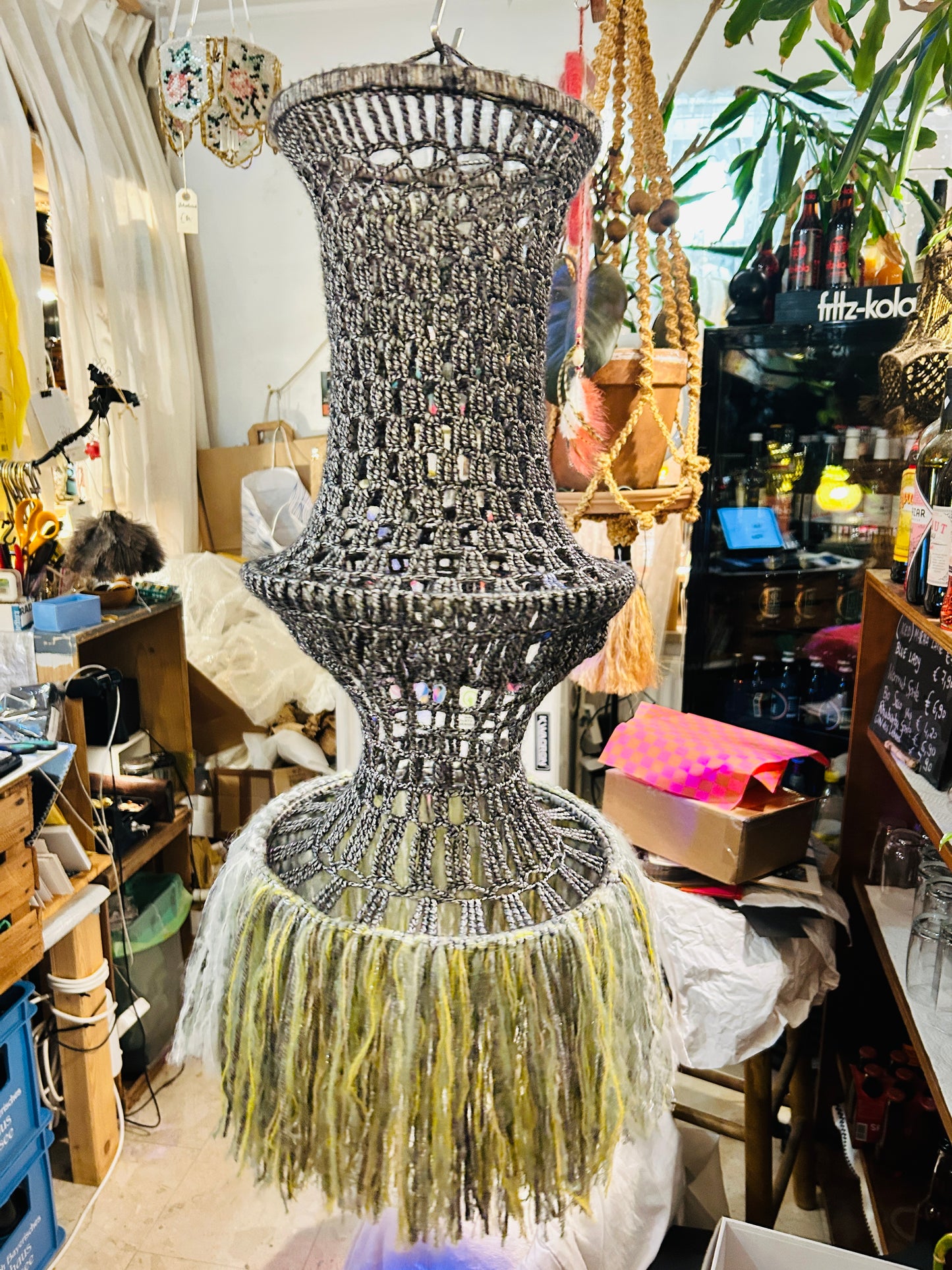 Lampenschirm für Pendelleuchte - handgemacht