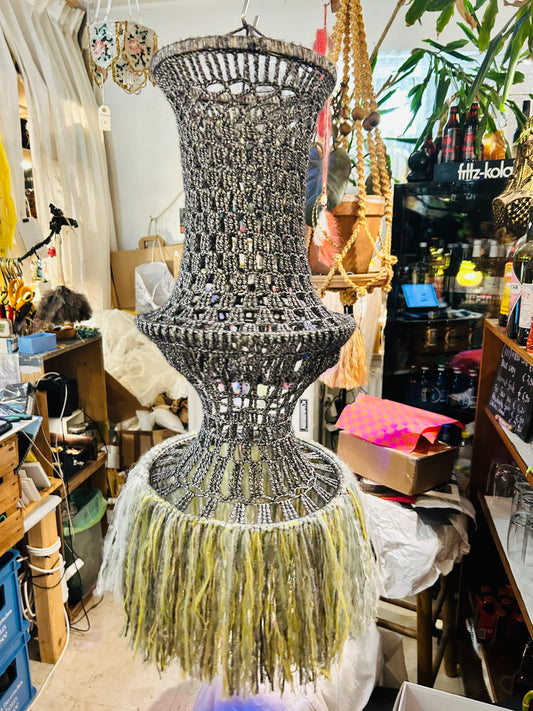 Lampenschirm für Pendelleuchte - handgemacht