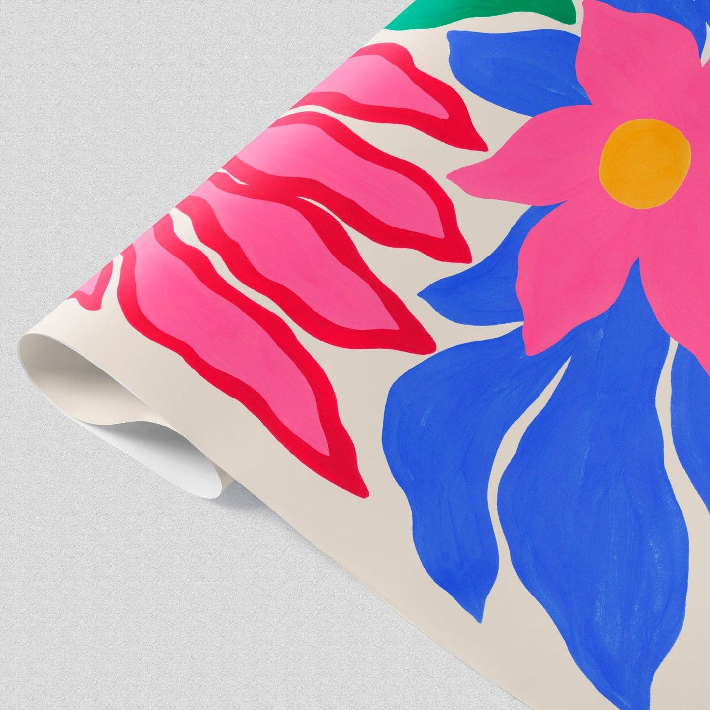 Bromelien-Geschenkpapier von Liv Lee x WWF