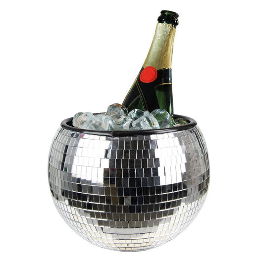 DISCO-SILBER-CHAMPAGNERKÜBEL