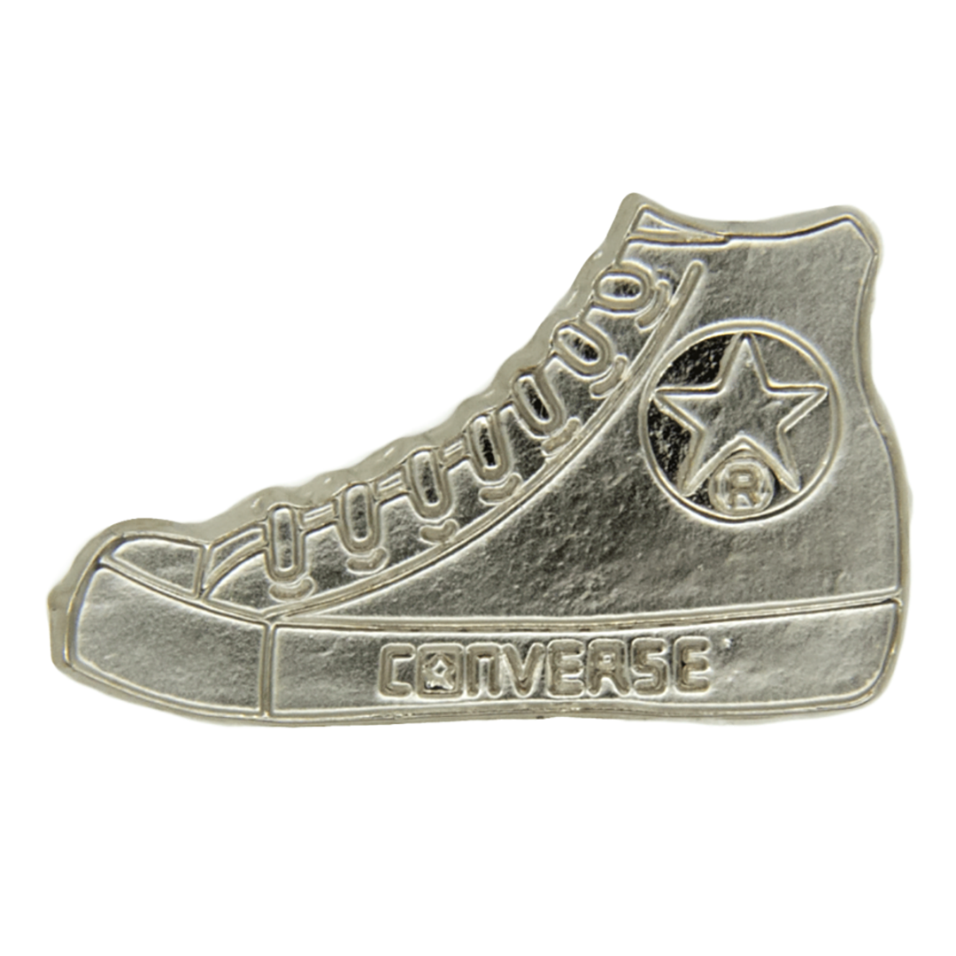 Converse Sneaker-Pin Silber
