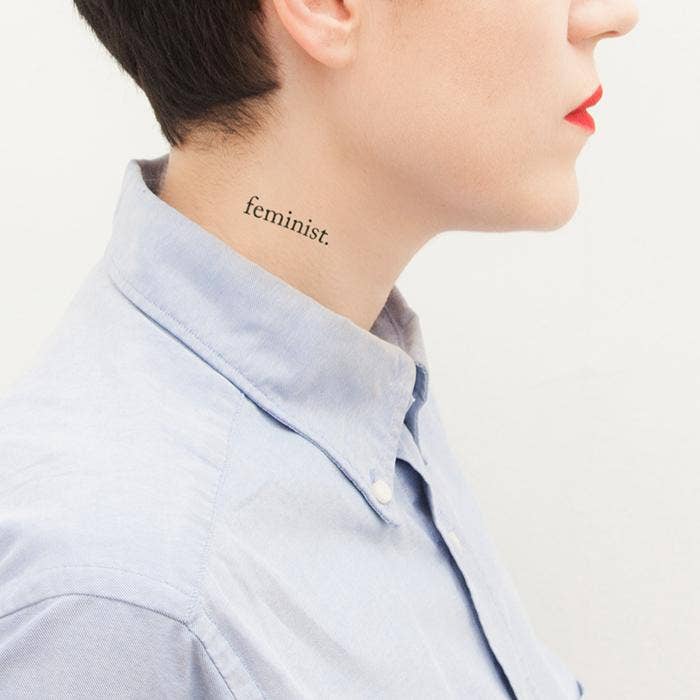 FEMINISTISCHES Tattoo (2er-Pack)