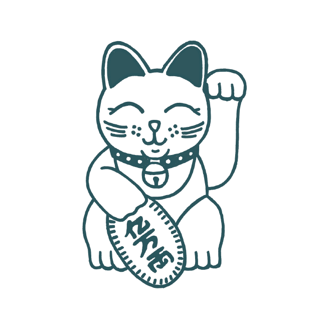 THE MANEKI NEKO Tattoo (2er-Pack)