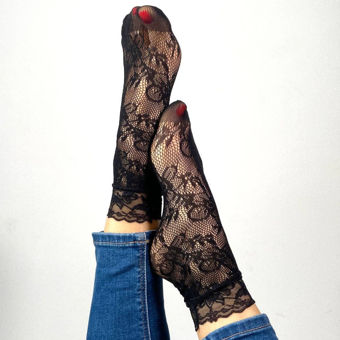 Audrey Socks in Schwarz