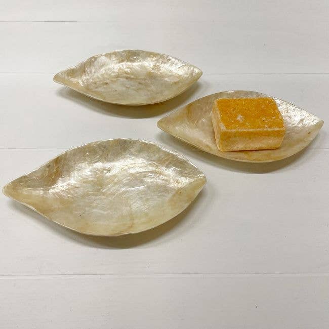 Schaaltje Schelp Capiz XS Gold: Stern