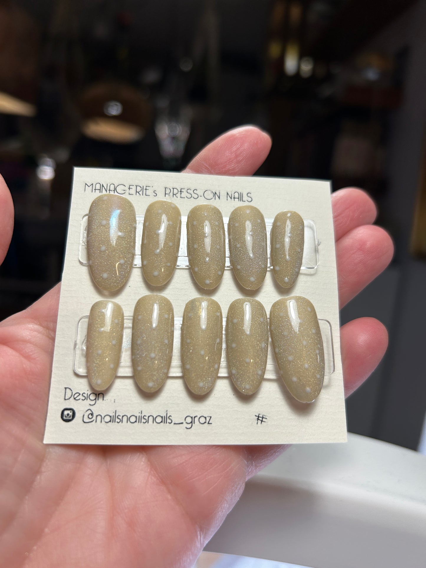 Set Press on Nails made by @managerienails