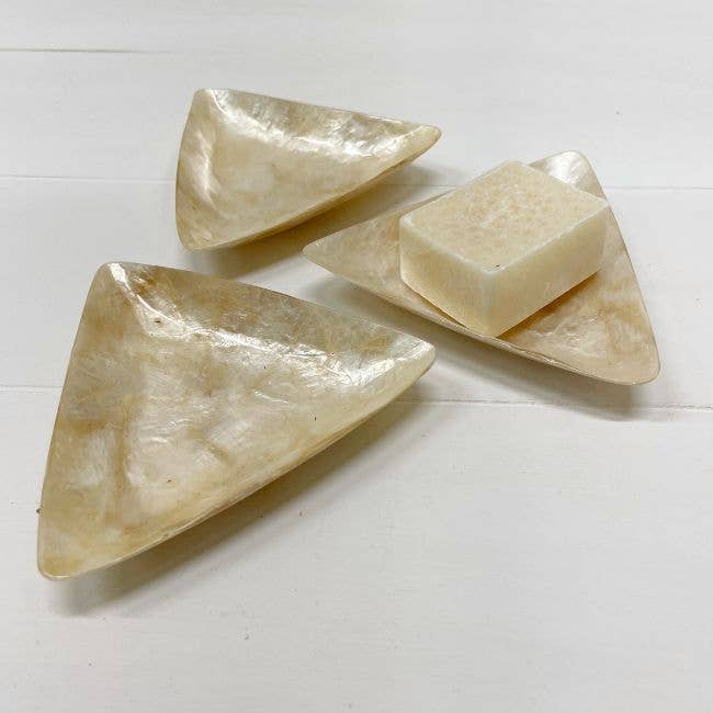 Schale aus Capiz Muschel, z.B. für den Duftblock