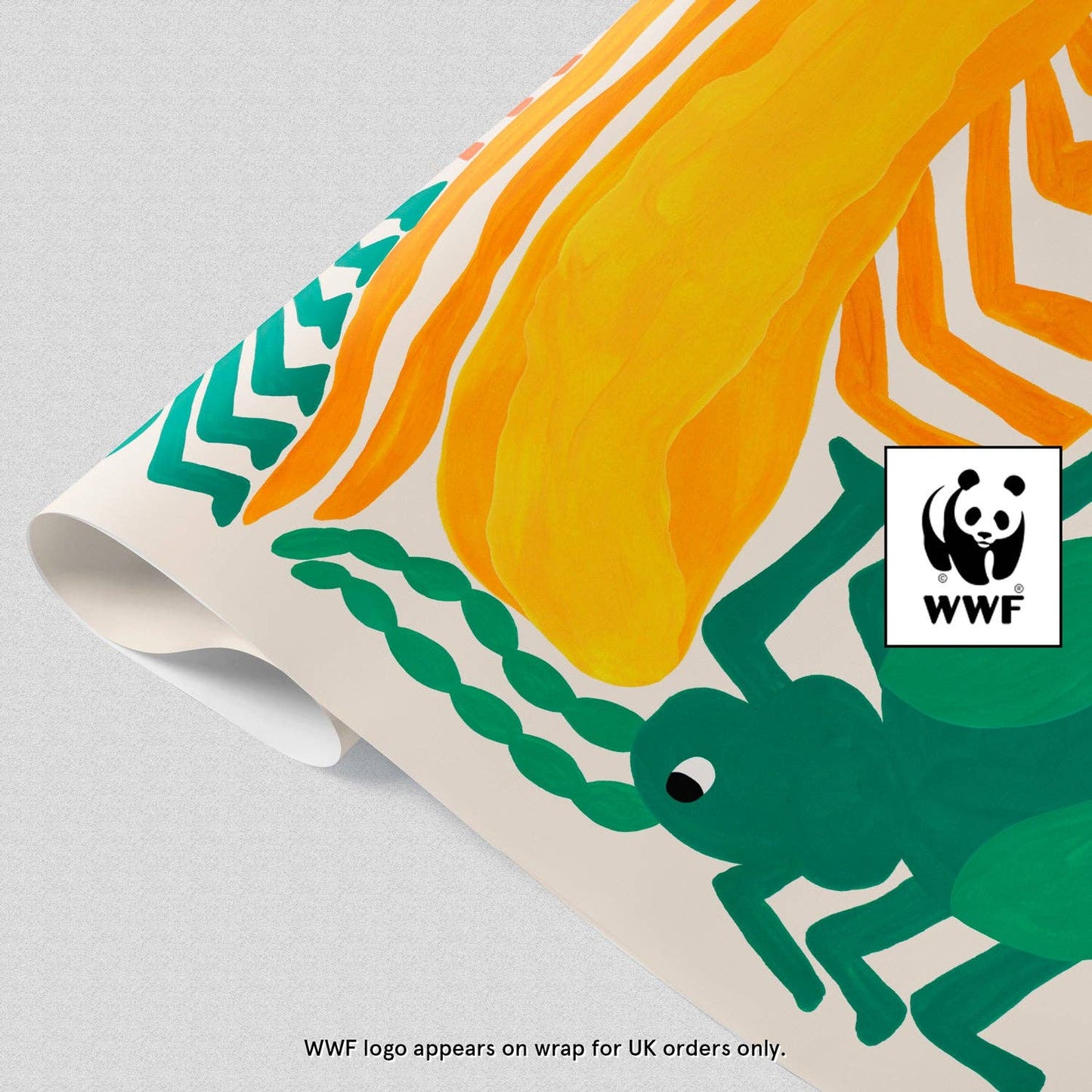 Geschenkpapier „Insekten“ von Liv Lee x WWF