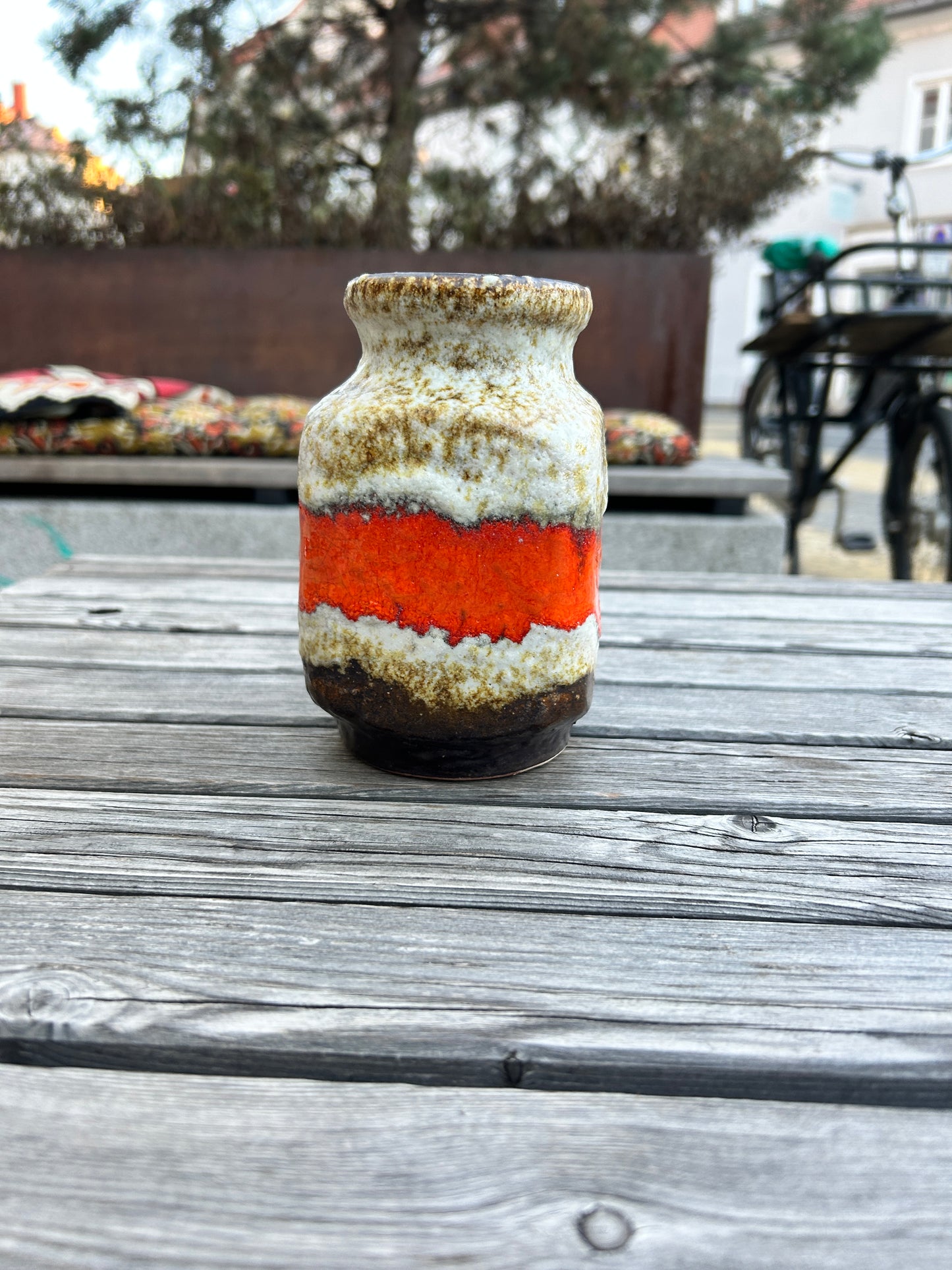 Kleine Fat Lava Vase