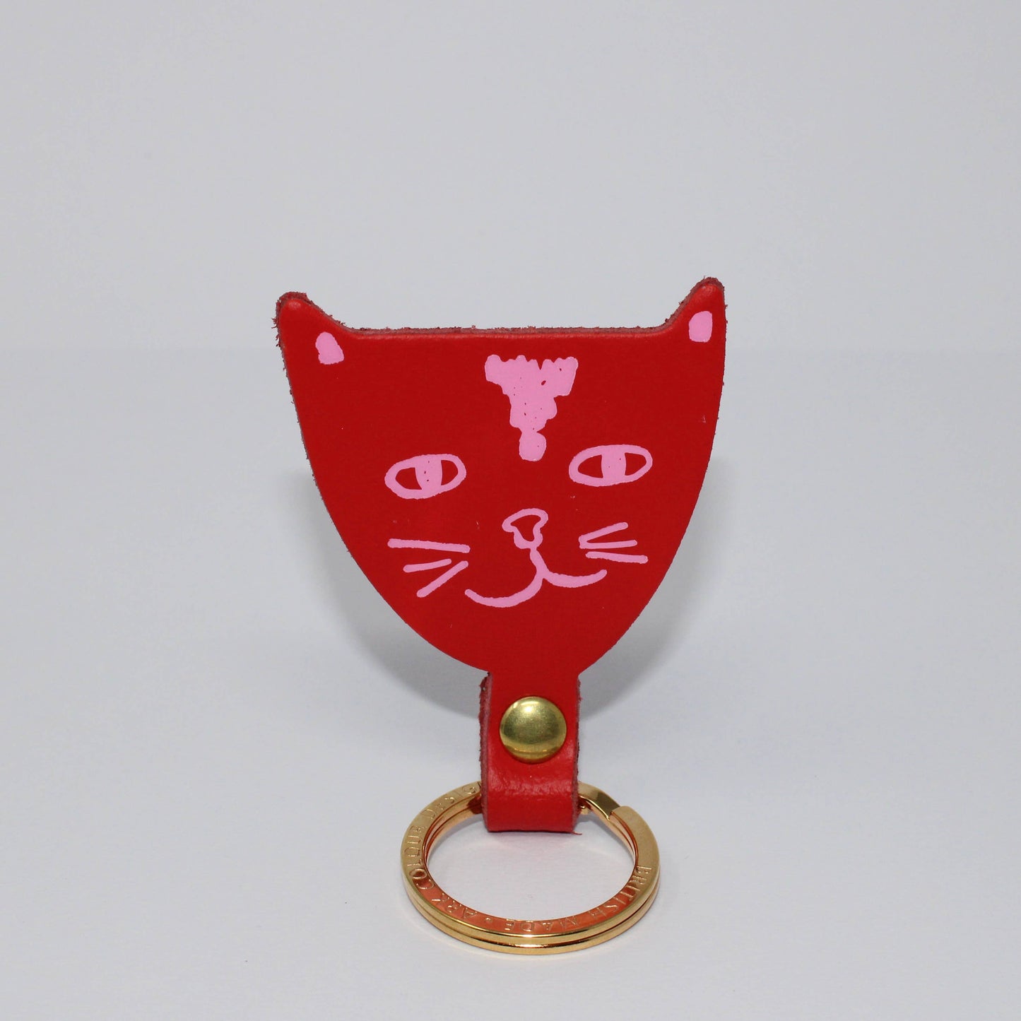 Katzen-Schlüsselanhänger: Cream
