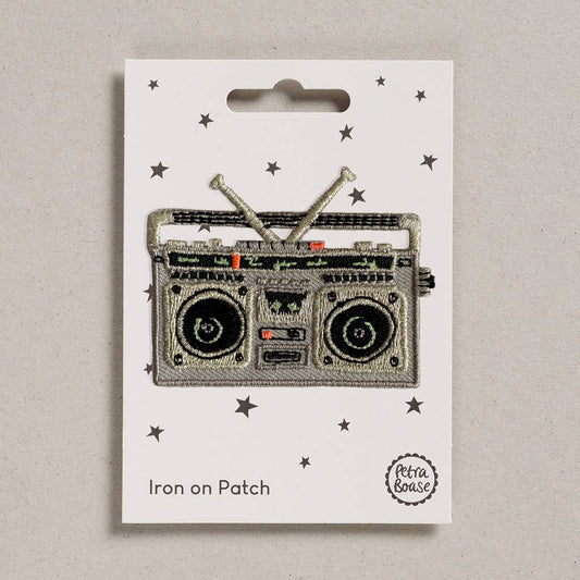Bügelpatch Boom Box