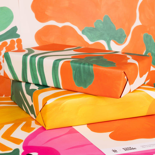 Geschenkpapier „Insekten“ von Liv Lee x WWF