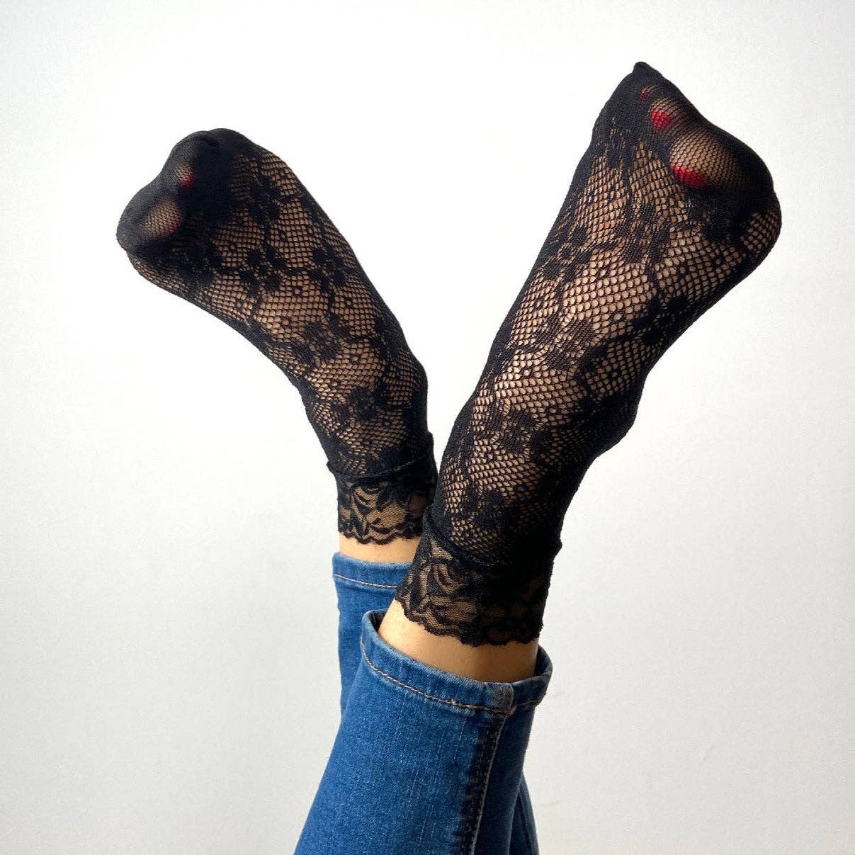 Audrey Socks in Schwarz