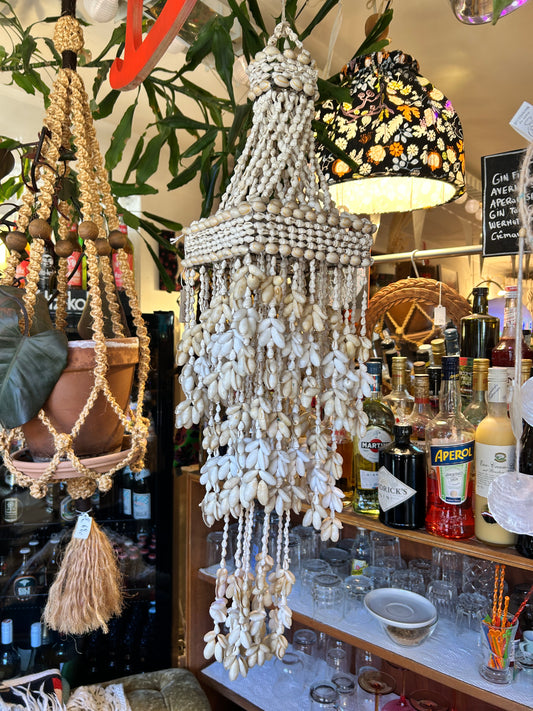 Muschel Chandelier Vintage